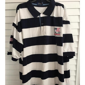 Polo Ralph Lauren Rugby Shirt Mens LT  P 15 Off Shore Sailing Team NWT